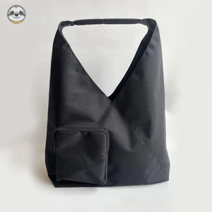Phong cách Nhật Bản Muji Style / Túi tam giác khí quyển đơn giản / Túi đeo vai đeo chéo nhẹ / Túi xách dung tích lớn