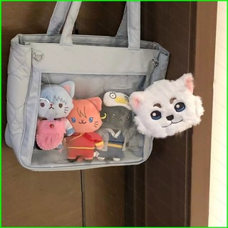 Gan Dễ Thương Gintama Sadaharu Sang Trọng Ví Đựng Tiền Xu Quà Tặng Cho Bạn Gái Túi Bảo Quản Ba Lô Trang Trí Móc Khóa yu