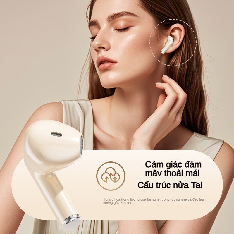 Tai nghe Bluetooth nhét tai Bluetooth không dây mới Gọi khử tiếng ồn Chất lượng âm thanh cao Tuổi thọ pin dài