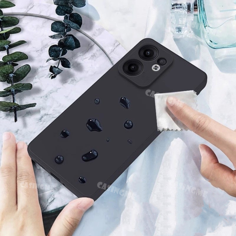 Oppo Reno13 F 5G 2025 Vỏ Silicon Lỏng Vuông Mềm Cho OPPO Reno 13 Reno13F Reno13 F Pro 13F OppoReno13F 5G 4G Vỏ Điện Thoại Thoải Mái Silicon Ốp Lưng Mềm Chống Sốc