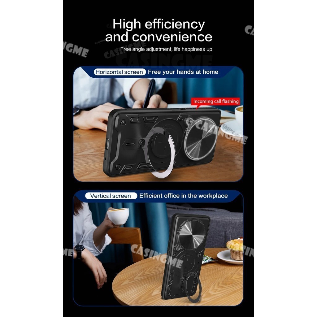 Huawei Nova 14i 2025 Giáp Chống Sốc Đẩy Kéo Camera Bảo Vệ Ốp Lưng Cho Huawei Nova 14i Nova14i Nova14 14 i Pro 4G 5G 2025 Ốp Lưng Vỏ Vòng Từ Tính Ô Tô Ốp lưng