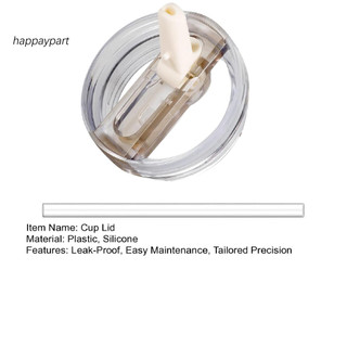 Happaypart| Nắp nhựa không chứa Bpa Thay thế nắp chống rò rỉ 40 Oz Tumbler Nắp ống hút lật Chống rò rỉ Bpa thay thế cho nước ép trà sữa Nắp cốc có thể tái sử dụng cho Đông Nam