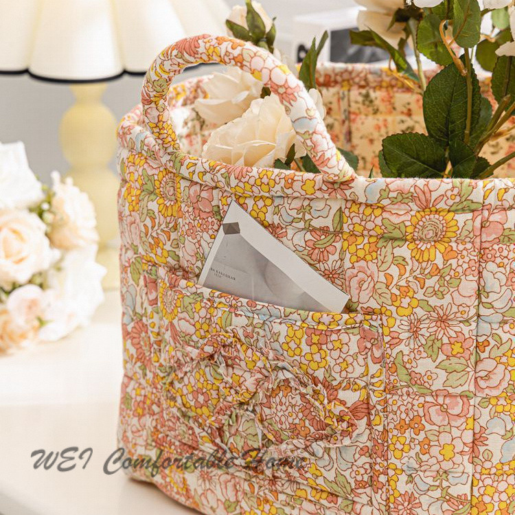 Trang chủ Nhà Giỏ đựng vải Phong cách mục vụ Đồ lót di động Đồ lặt vặt Sắp xếp Khung máy Giặt Giỏ đựng đồ