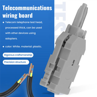 10 Cái 110 Kiểm Tra Rj11 Đầu Nối Giọng Nói Mdf Kiểm Tra Điện Thoại Giọng Nói Cho Mô Đun Krone Bảng Miếng Dán