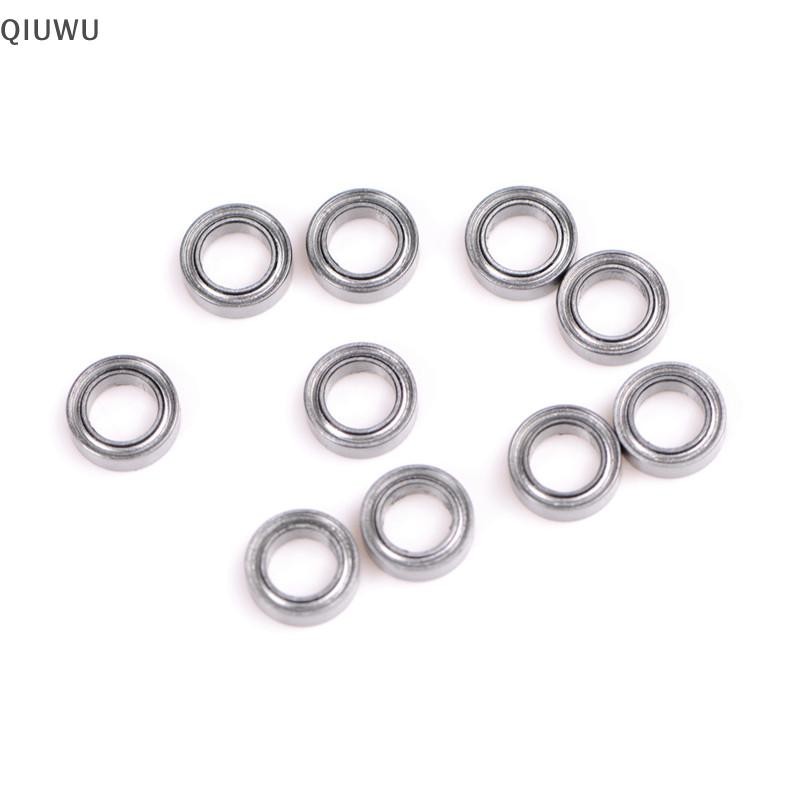 QIUWU 4 vòng bi MR85ZZ 5x8x2.5mm, kim loại