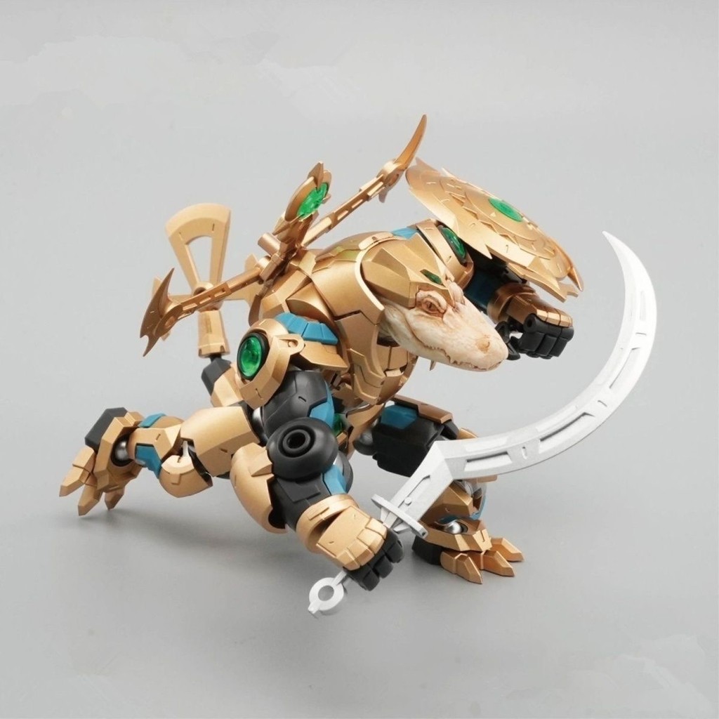 [BTF] Đội Thợ Săn Mo Qi KEMO Đội Thợ Săn Sobek Đội Thợ Săn cá sấu No.57 Mô hình lắp ráp 1/24 Guochuang Mecha GH52
