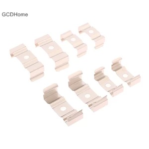 Gcdhome 50 Cái Giá đỡ kẹp ống LED T5 / T8 cho ổ cắm đèn / Đèn trần / Đèn cố định cho thiết bị điện gia dụng HOT