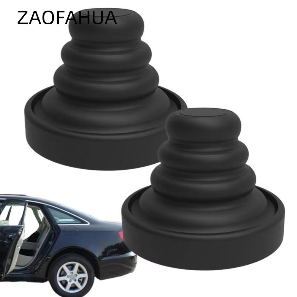 Miếng đệm chống sốc cửa ô tô bằng silicon ZAOFAHUA, Tấm đệm tai nạn im lặng Đóng cửa Túi khí chống va chạm, Quà tặng Nút chặn khe silicon Nhãn dán bảo vệ cửa ô tô Đệm ô tô bằng silicon