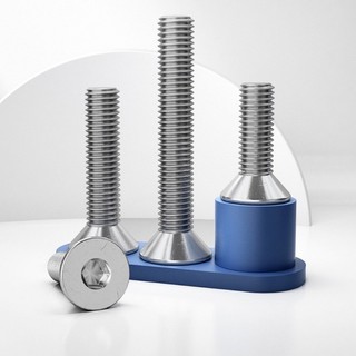 (((LXY) Vít Bulông đầu chỏm cầu , bulong  đầu bằng inox 316，Bu Lông Đầu Lục Giác Dẹp Siêu Mỏng Bằng，Ốc vít  đầu lục giác dẹp mỏng phẳng M2 / M2.5-M10 * L4-100mm (RM-VN-1)