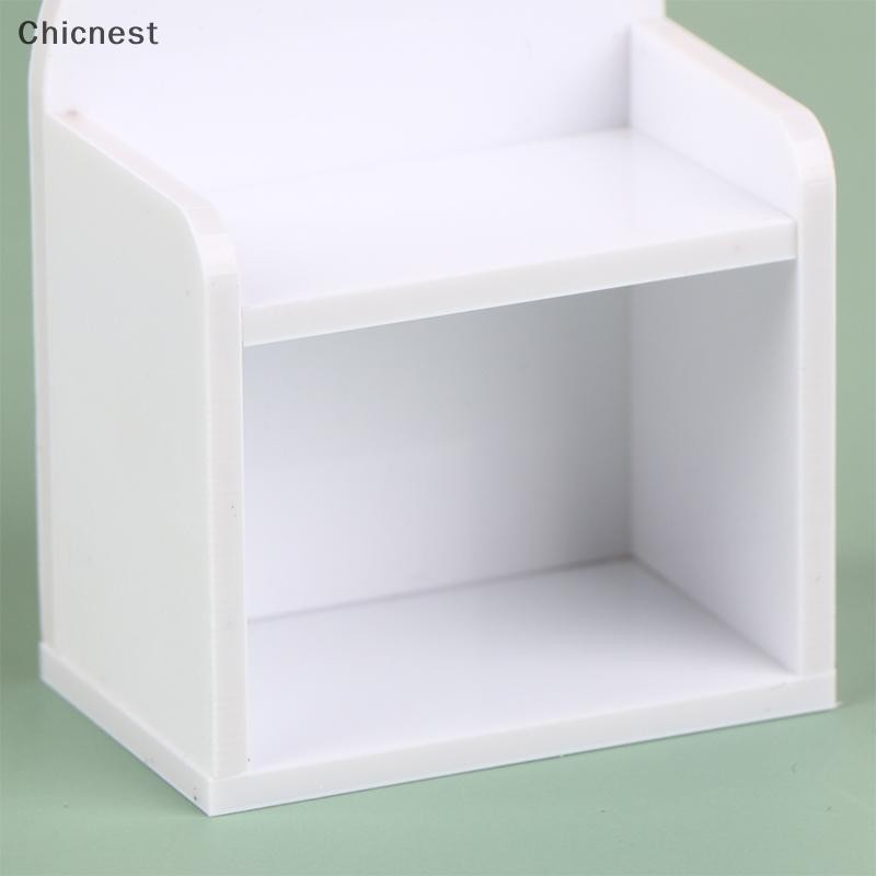 [Chc] 1 / 12 Kệ sách thu nhỏ Nhà búp bê Kệ để bàn Búp bê Phụ kiện nội thất nhà [VN]