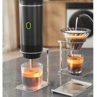 [Vận chuyển nhanh] Giá đỡ máy pha cà phê THEHOMECO, Giá đỡ bộ lọc nhỏ giọt chắc chắn có thể gập lại, Phụ kiện máy pha cà phê bền bằng hợp kim nhôm di động