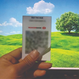 Decal Mã QR dán kính, bảng quét mã Qr bằng decal dán kính, sticker dán tường có keo mặt sau,............................