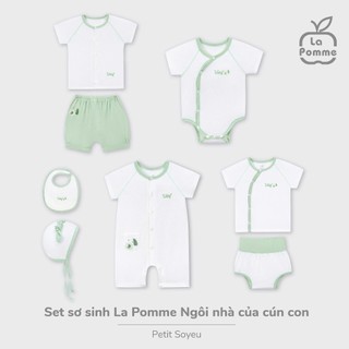 La pomme BST La Pomme Ngôi nhà của Cún con - Trắng cho bé T6.0