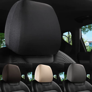 1 Vỏ Bọc Gối Tựa Đầu Xe Hơi Thay Thế Bằng Vải Chất Lượng Cao