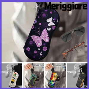Túi đựng kính râm MERIGGIARE, Nylon có móc khóa Túi đựng kính râm, Kính râm treo bền di động sáng tạo Phụ kiện kính mắt