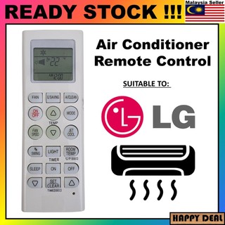 Thay thế điều khiển từ xa máy lạnh LG Air Cond LG-2304