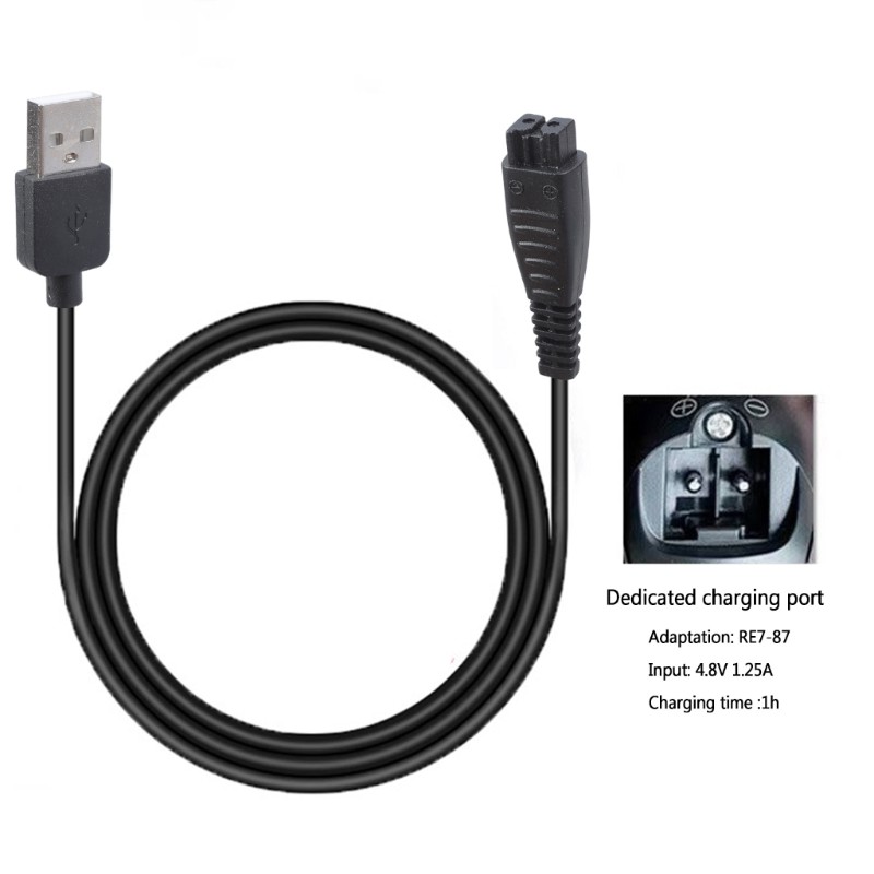 Star USB Sạc Cho Panasonic RE7-87 acr3 acr4 acr5 series Máy Cạo Râu Cho Dao Cạo Sạc