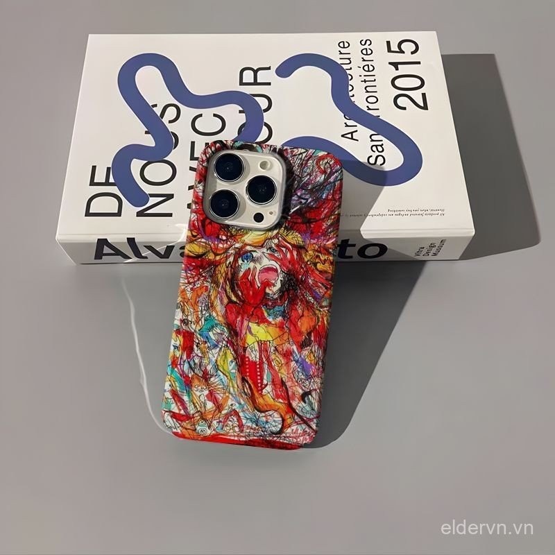 Ốp Điện Thoại Film eva Asuka QYJS Thích Hợp Cho IPhone 16 15 14 PLUS 12 PRO 7 8 plus 11 13 14 15 16 ProMax X XS XR XSMAX Ốp Lưng Cứng N8QF
