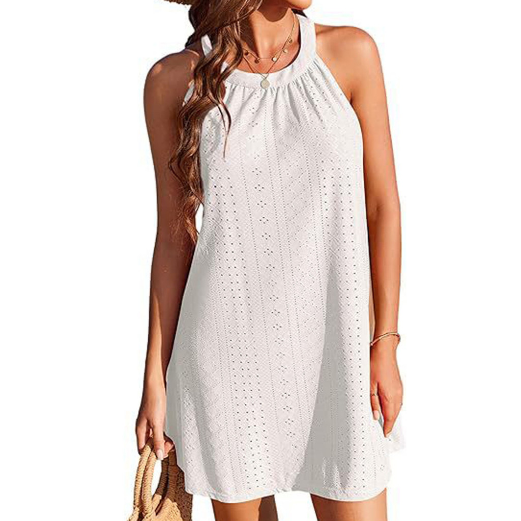 Dây cổ đầm chữ A boho sang trọng, tắt vai, phù hợp bãi biển mùa hèVacay phong cách Đông Nam Á