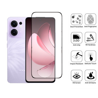 Reno 13F 2 Chiếc Kính Cường Lực Bảo Vệ Màn Hình Cho OPPO Reno 13 12 11 F 12F 11F 5G Kính Bảo Vệ Phim