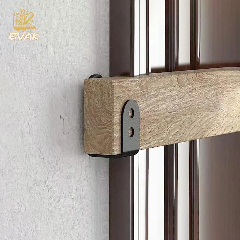 Alittlesetrtu 2x4 Cửa Rào Chắn Chân Đế Thanh An Ninh Chữ U Giá Đỡ Thiết Bị Hạng Nặng Khóa Đêm Cửa Rào Chắn Cửa Gia Cố Chân Đế VN