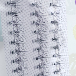 0,03mm Mô phỏng siêu nhiên Lông mi giả mềm Cụm lông mi phân đoạn đơn