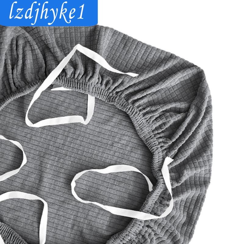 Jacquard Ghế Văn Phòng Có Chống Nước Đa Năng Co Giãn Co Giãn Bàn Xoay Ghế Máy Tính Slipcover