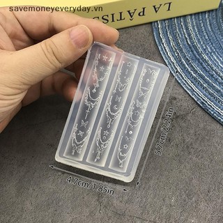 3D Silicone khuôn móng tay trang trí, DIY Silicone khuôn móng tay dụng cụ