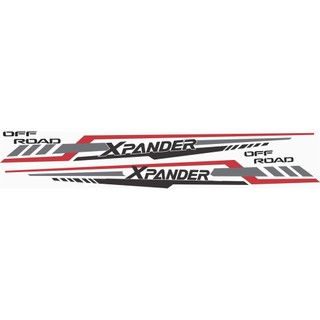 Tem xe xpander isuzu, kia, suzuki, toyota, huynhdai, mitsubishi, Decal dán sườn xe cho các dòng ô tô 7 chỗ