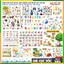 SALE 30 mẫu decal, tranh dán tường các con vật cho bé học tiếng anh, hình sticker dán tường cho bé 40*60cm 2075