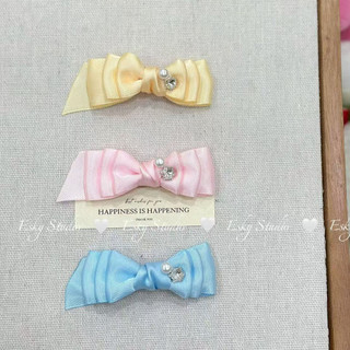 2 Cái / gói Nơ Thú Cưng Headflower Bộ Malzis Yorkshire BB Kẹp Phụ Kiện Tóc Dễ Thương Kẹp Tóc