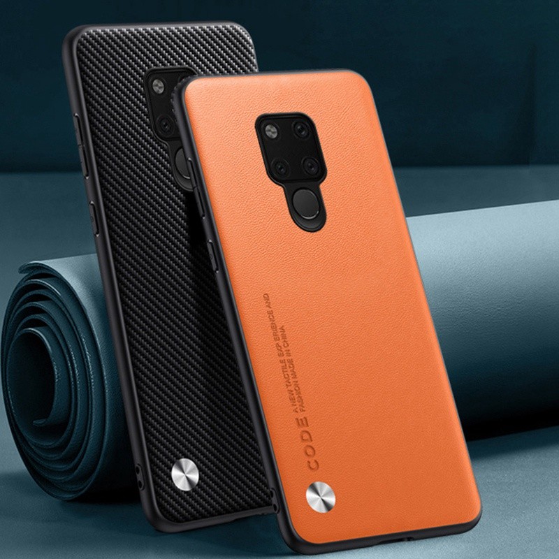 Ốp Da Cho Huawei Mate 20 / 20 X / 20 Pro / 10 / 10 Pro Vỏ PU Mờ Sang Trọng Chống Sốc