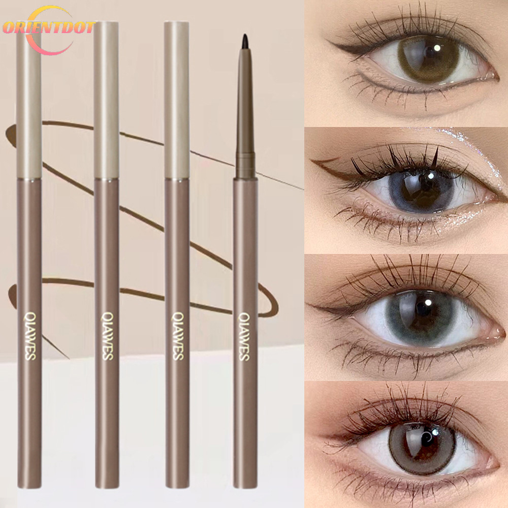 Bút kẻ mắt siêu mịn 1,5mm Bút chì Gel tằm nằm - Bút lông mày chống nhòe chống nước cho người mới bắt đầu trang điểm