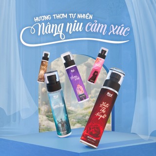Xịt thơm toàn thân Bird Bodymist đa tầng hương unisex nam nữ lưu hương lâu 12 tiếng - 150ml/chai