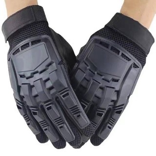 Outdoor Full Finger Tactical Gloves Motorcycle Riding Outdoor Mountaineering Downhill Personal Protective Full Finger Gloves I8oO