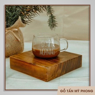 Miếng Gỗ Decor, Kệ để đồ, Đôn gỗ Đặt Cốc, Kê Cây, Đế Đèn, Chân Đèn, Trang Trí Nhà Cửa Gỗ Tự Nhiên