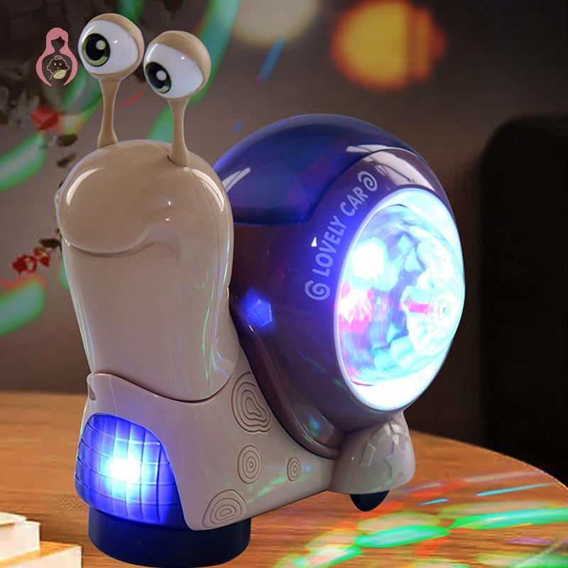 Đồ chơi Ốc Sên Bò Phát Sáng Phát Nhạc Vui Nhộn Ốc Sên Tinh Nghịch Cho Bé Đồ Chơi Vận Động- Đồ Chơi Cho Bé PUKAPI
