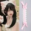 TOPTOOLCX Tai Mèo Băng Đô, Cosplay Ren Đầu Quấn, Nơ Lolita Mũ Đội Đầu Phụ Kiện Tóc