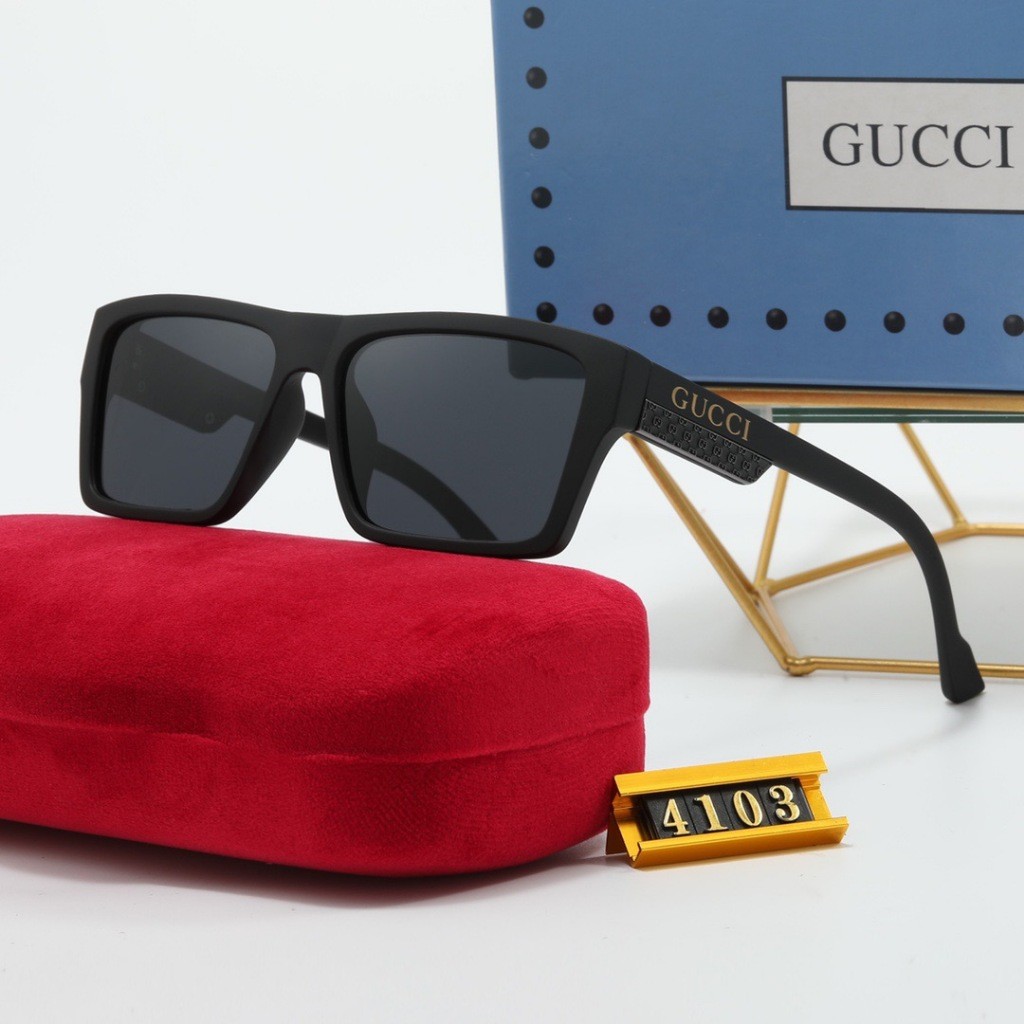 Kính râm đơn giản hình vuông cổ điển Gucci Classic Retro HT4103 Kính ...