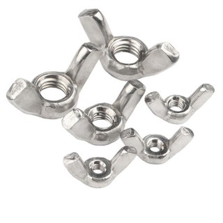 ((LXY)Đai ốc cánh bướm vặn tay inox 304 - Tán chuồn M3 / M4 / M5 / M6 / M8 / M10 / M12 (RM-VN-1)