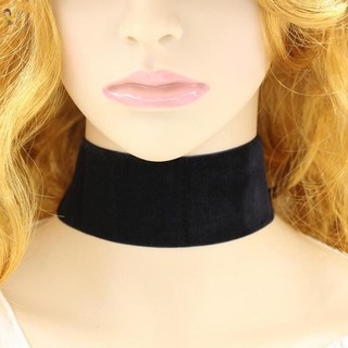 [Gou] Vòng cổ Choker nhung đen thời trang Ruy băng cho dây chuyền cổ nữ Goth gợi cảm VN