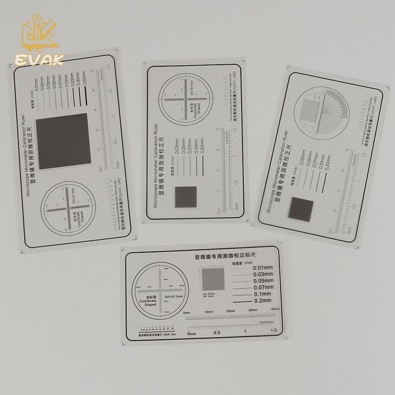 Alittlesetrtu Thước Mềm Kính Hiển Vi Micro Hiệu Chỉnh Đường Trượt Chiều Rộng Đường Kính Hạt Dụng Cụ Đo Điểm Phim Độ Chính Xác Cao VN
