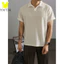 YHTN áo polo nam big size cao cấp áo thun bolo form rộng có cổ bigsize tay lỡ plo ngắn áo polo nam đen