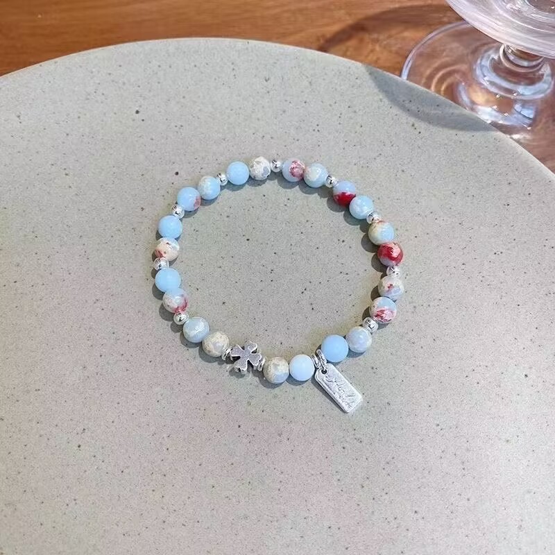 Dopamine Phong Cách Mới Đính Hạt Vòng Tay Nữ Retro Cao Cấp Phù Hợp Với Vòng Tay Retro Vòng Tay Bạn Gái Quà Tặng