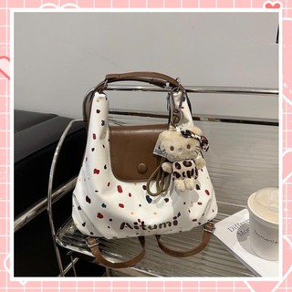 [ TẶNG CHARM] Túi đeo chéo nữ thời trang họa tiết chấm bi ATUMII Liistore K288