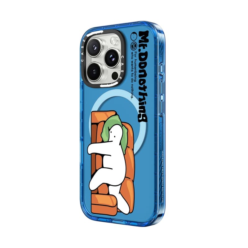 CASECASE X Sofa Ốp Lưng Bầu Trời Màu Xanh Trong Suốt Cứng Hút Từ Tính Tác Động Dành Cho Apple IPhone 12 13 14 15 16 Pro Max Plus Có Hộp