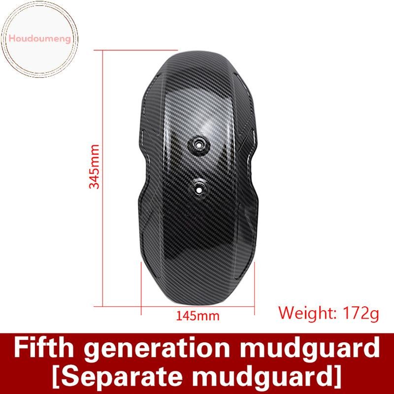 Tấm chắn bùn xe máy Hodou Tấm chắn bùn kết cấu bằng sợi carbon Tấm chắn bùn xe điện Sợi carbon đa năng VN