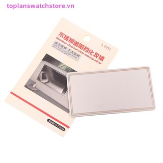 Toplanswatchstore Gương Mỹ Phẩm Ô Tô Thép Không Gỉ Di Động Che Nắng Gương Trang Điểm Tự Động Tấm Che Gương Mỹ Phẩm HD Đa Năng Tự Động Trang Trí VN