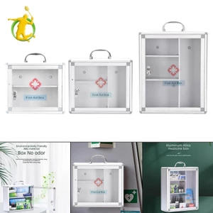 Tủ treo tường sơ cứu có hộp sơ cứu chìa khóa cho nơi làm việc tại nhà