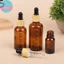 Sund 5ml-100ml Chai nhỏ giọt có quy mô Thuốc thử Giọt mắt Hổ phách Thủy tinh Hương liệu Chai pipet lỏng Chai có thể đổ lại Du lịch VN